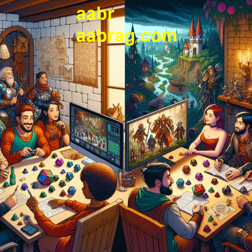 A Evolução dos Jogos de RPG: Da Mesa ao Digital